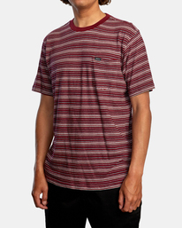 4 Toluca Micro Stripe - Camiseta para Hombre Violeta Z1KTRDRVF1 RVCA