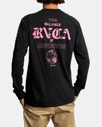 3 Cobra University - Long Sleeve T-Shirt for Men  Z1LSRCRVF1 RVCA
