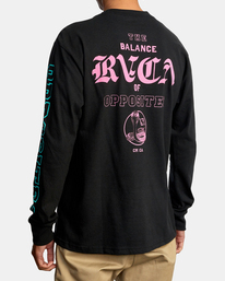 6 Cobra University - Long Sleeve T-Shirt for Men  Z1LSRCRVF1 RVCA