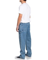 6 Chainmail - Jean baggy pour Homme Bleu Z1PNRBRVF1 RVCA