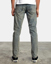 1 Daggers - Slim Fit Trousers for Men Blue Z1PNRCRVF1 RVCA