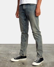 3 Daggers - Slim Fit Trousers for Men Blue Z1PNRCRVF1 RVCA