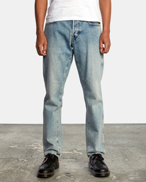 0 Weekend - Pantalones de Corte Recto para Hombre  Z1PNRORVF1 RVCA