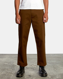 0 Kevin Spanky Long Okapi - Trousers for Men Black Z1PTRHRVF1 RVCA