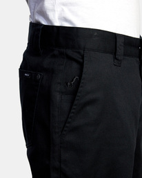 2 Kevin Spanky Long Okapi - Trousers for Men Black Z1PTRHRVF1 RVCA