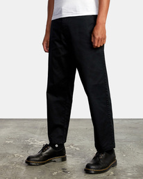 3 Kevin Spanky Long Okapi - Trousers for Men Black Z1PTRHRVF1 RVCA