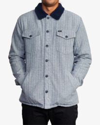 4 Benny - Chemise en flanelle pour Homme  Z1SHRFRVF1 RVCA