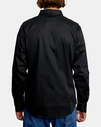 2 Recession Day Shift - Shirt for Men Black Z1SHRJRVF1 RVCA