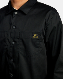 3 Recession Day Shift - Shirt for Men Black Z1SHRJRVF1 RVCA