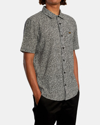 5 Matt Leines - Chemise manches courtes pour Homme Noir Z1SHRTRVF1 RVCA