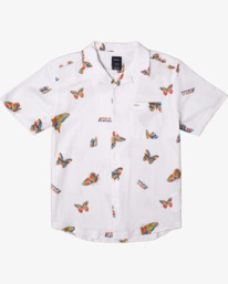 0 Melissa Grisancich Flutter - Shirt for Men White Z1SHRURVF1 RVCA