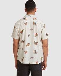 2 Melissa Grisancich Flutter - Shirt for Men White Z1SHRURVF1 RVCA