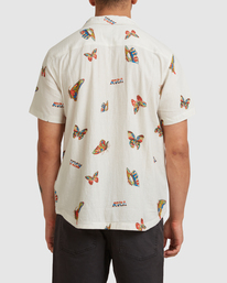 10 Melissa Grisancich Flutter - Shirt for Men White Z1SHRURVF1 RVCA