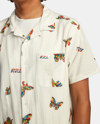 3 Melissa Grisancich Flutter - Shirt for Men White Z1SHRURVF1 RVCA
