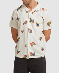 8 Melissa Grisancich Flutter - Shirt for Men White Z1SHRURVF1 RVCA
