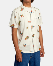 5 Melissa Grisancich Flutter - Shirt for Men White Z1SHRURVF1 RVCA