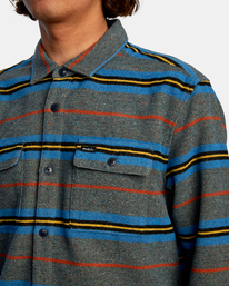 3 Rvca Blanket - Flannel Shirt for Men  Z1SHRWRVF1 RVCA