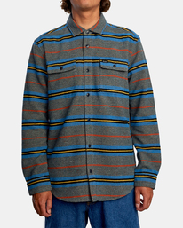 1 Rvca Blanket - Flannel Shirt for Men  Z1SHRWRVF1 RVCA