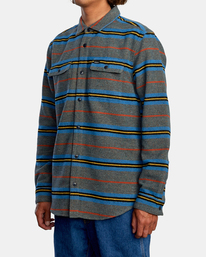 4 Rvca Blanket - Flannel Shirt for Men  Z1SHRWRVF1 RVCA