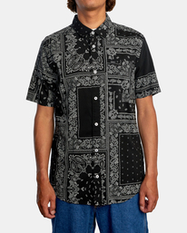 1 Yari - Camisa para Hombre  Z1SHSERVF1 RVCA
