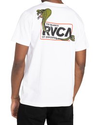3 Snake Eyes - T-Shirt for Men White Z1SSRCRVF1 RVCA