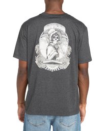 3 George Thompson Skull Bonnet - T-Shirt for Men Grey Z1SSRMRVF1 RVCA