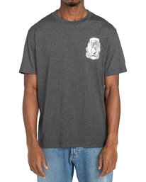 2 George Thompson Skull Bonnet - T-Shirt for Men Grey Z1SSRMRVF1 RVCA
