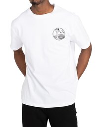 2 Cobra University - T-shirt pour Homme Blanc Z1SSRPRVF1 RVCA