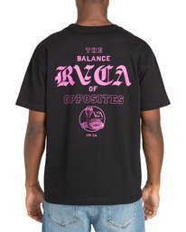 1 Cobra University - T-Shirt for Men Black Z1SSRPRVF1 RVCA