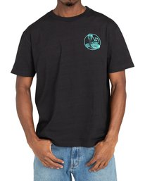 0 Cobra University - T-Shirt for Men Black Z1SSRPRVF1 RVCA