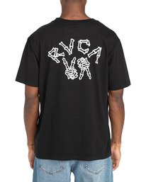 3 Peace Bones - T-Shirt for Men  Z1SSRVRVF1 RVCA