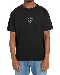 2 Peace Bones - T-Shirt for Men  Z1SSRVRVF1 RVCA