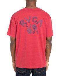 3 Peace Bones - T-Shirt for Men Purple Z1SSRVRVF1 RVCA