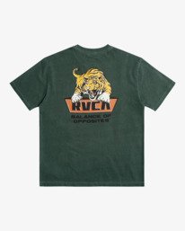 0 Clawed - Maglietta da Uomo Green Z1SSRWRVF1 RVCA