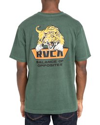 3 Clawed - Maglietta da Uomo Green Z1SSRWRVF1 RVCA