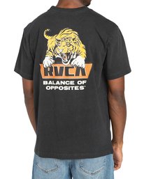 3 Clawed - Camiseta para Hombre Negro Z1SSRWRVF1 RVCA
