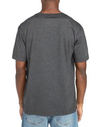 3 Benjamin JeanJean Skull - Camiseta para Hombre Gris Z1SSSARVF1 RVCA