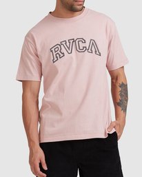 5 Rvca Teamster - T-Shirt for Men Gray Z1SSSDRVF1 RVCA