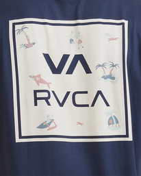 2 VA All The Ways - Camiseta para Hombre Azul Z1SSSHRVF1 RVCA
