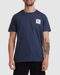 9 VA All The Ways - Camiseta para Hombre Azul Z1SSSHRVF1 RVCA
