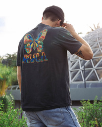 9 Melissa Grisancich Butterfly - T-shirt pour Homme  Z1SSSKRVF1 RVCA