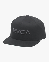 1 Rvca Twill - Cap for Boys Black Z2CPRBRVF1 RVCA