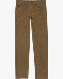 0 Daggers Pigment - Corduroy Trousers for Boys  Z2PTRARVF1 RVCA