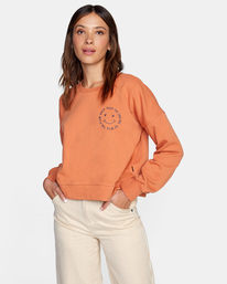 0 Keep Smiling - Sweatshirt for Women  Z3CRRERVF1 RVCA
