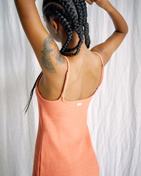 3 Camille Rowe Frankie - Tank Dress for Women Orange Z3DRRQRVF1 RVCA