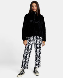 3 Relaxed Rvca - Sweatshirt for Women White Z3FLRHRVF1 RVCA