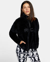 5 Relaxed Rvca - Sweatshirt for Women White Z3FLRHRVF1 RVCA