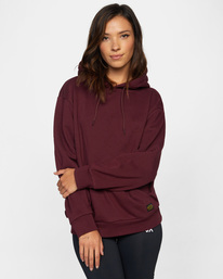 0 Recession - Sudadera con Capucha para Mujer Verde Z3HORFRVF1 RVCA