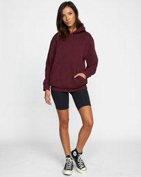 3 Recession - Sudadera con Capucha para Mujer Verde Z3HORFRVF1 RVCA