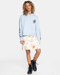 3 The Good And Bad - Sweat à capuche court pour Femme  Z3HORKRVF1 RVCA